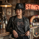 Deadwood Trading No Fear - Cloth Fedora Hat