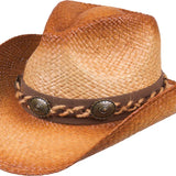 Deadwood Trading Storm Rider - Raffia Straw Cowboy Hat
