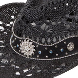Deadwood Trading Jewelz- Toyo Straw Cowgirl Hat - Hatcountry