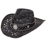 Deadwood Trading Jewelz- Toyo Straw Cowgirl Hat - Hatcountry