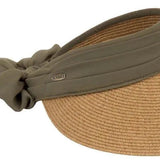 Deadwood Trading Sunshine - Straw Sun Visor - Hatcountry