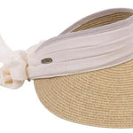 Deadwood Trading Sunshine - Straw Sun Visor - Hatcountry